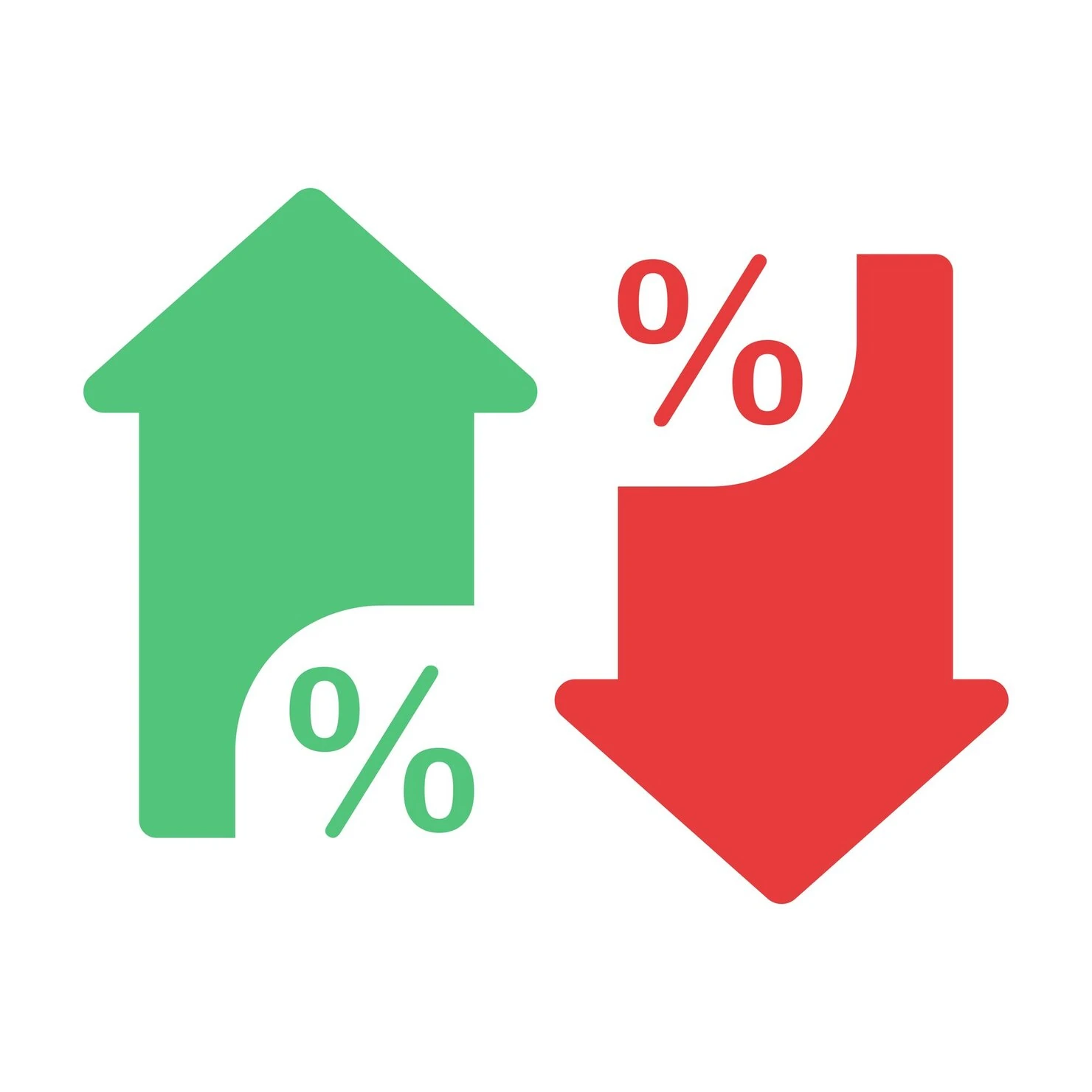 Imagem ilustrativa de uma LFT, no caso, a variação das taxas